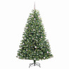 Árbol de Navidad artificial con ramas articuladas Verde 240 cm 3