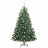 Árbol de Navidad artificial con ramas articuladas Verde 240 cm 4
