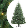 Árbol de Navidad artificial con ramas articuladas Verde 240 cm 2