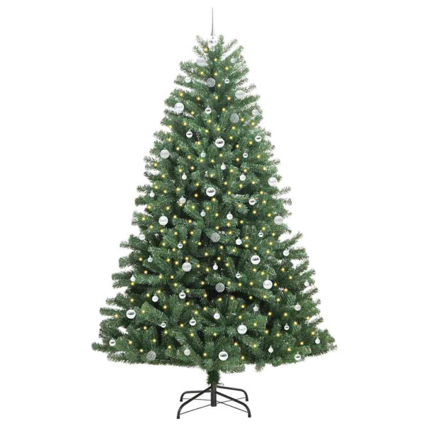 Árbol de Navidad artificial con ramas articuladas Verde 240 cm M 3