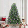 Árbol de Navidad artificial con ramas articuladas Verde 240 cm 1