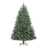 Árbol de Navidad artificial con ramas articuladas Verde 240 cm 3