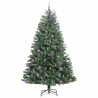 Árbol de Navidad artificial con ramas articuladas Verde 240 cm 4