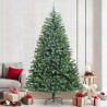 Árbol de Navidad artificial con ramas articuladas Verde 240 cm 1