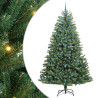 Árbol de Navidad artificial con ramas articuladas Verde 240 cm 2
