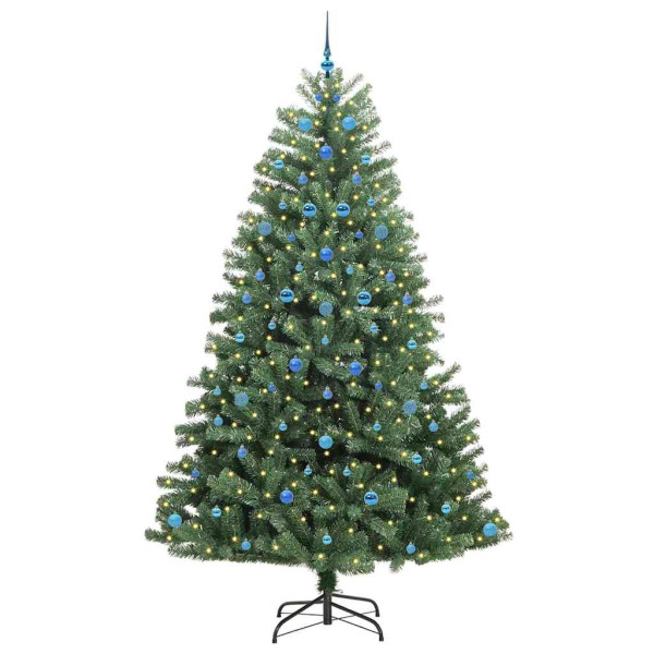 Árbol de Navidad artificial con ramas articuladas Verde 240 cm M 3