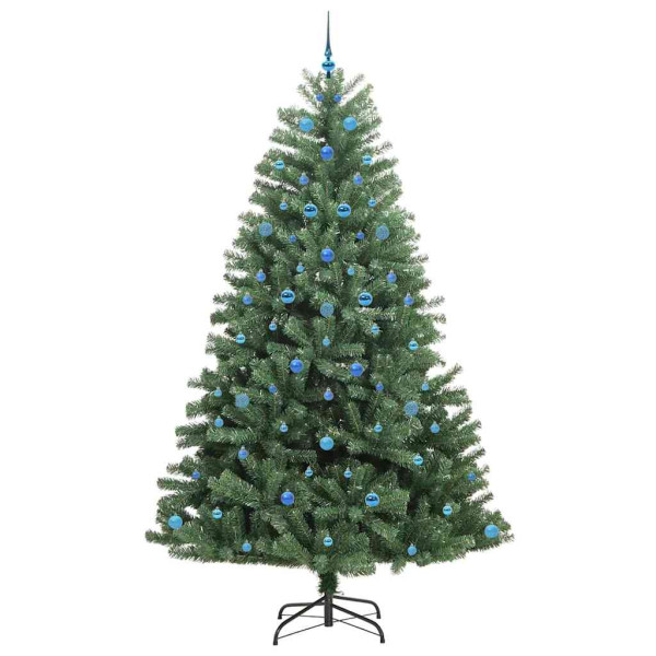 Árbol de Navidad artificial con ramas articuladas Verde 240 cm M 4
