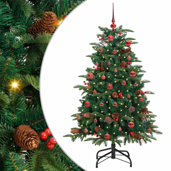 Árbol de Navidad artificial Verde 150 cm PVC. Metal y Plástico M 2