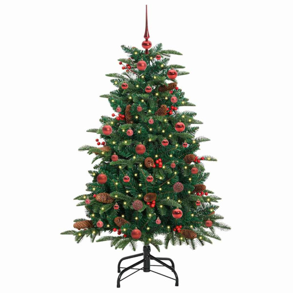 Árbol de Navidad artificial Verde 150 cm PVC. Metal y Plástico M 3