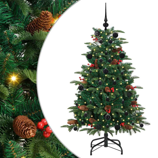 Árbol de Navidad artificial Verde 150 cm PVC. Metal y Plástico M 2