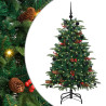 Árbol de Navidad artificial Verde 150 cm PVC. Metal y Plástico 2