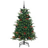 Árbol de Navidad artificial Verde 150 cm PVC. Metal y Plástico 3