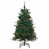 Árbol de Navidad artificial Verde 150 cm PVC. Metal y Plástico 4