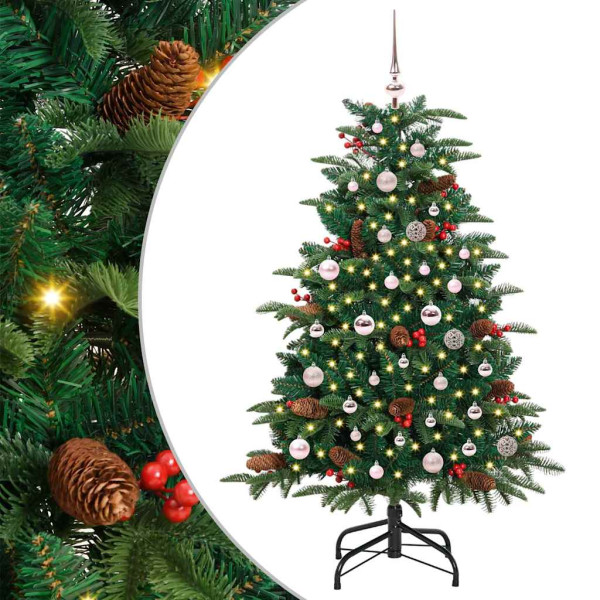 Árbol de Navidad artificial Verde 150 cm PVC. Metal y Plástico D