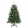 Árbol de Navidad artificial Verde 150 cm PVC. Metal y Plástico 3