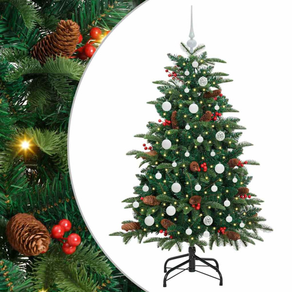 Árbol de Navidad artificial Verde 150 cm PVC. Metal y Plástico M 2