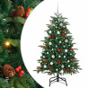 Árbol de Navidad artificial Verde 150 cm PVC. Metal y Plástico 2