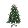 Árbol de Navidad artificial Verde 150 cm PVC. Metal y Plástico 3