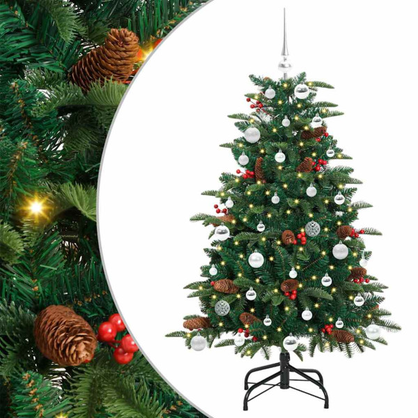Árbol de Navidad artificial Verde 150 cm PVC. Metal y Plástico M 2
