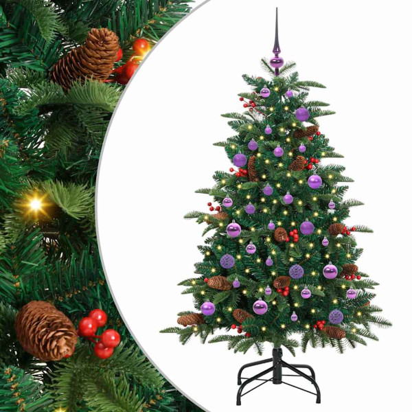 Árbol de Navidad artificial Verde 150 cm PVC. Metal y Plástico M 2
