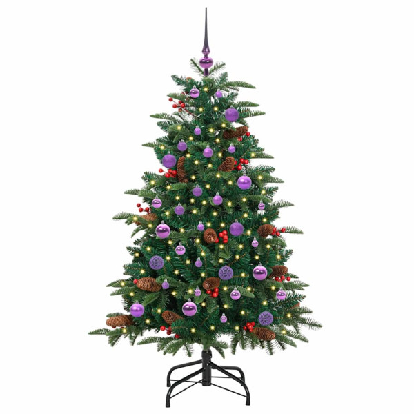 Árbol de Navidad artificial Verde 150 cm PVC. Metal y Plástico M 3