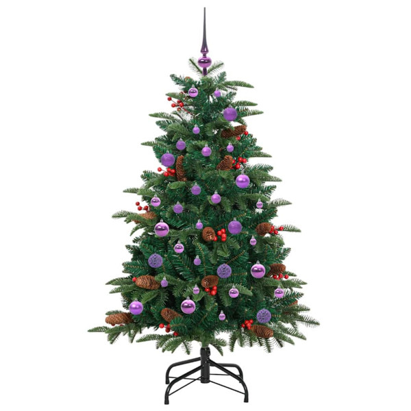 Árbol de Navidad artificial Verde 150 cm PVC. Metal y Plástico M 4