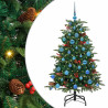 Árbol de Navidad artificial Verde 150 cm PVC. Metal y Plástico 2