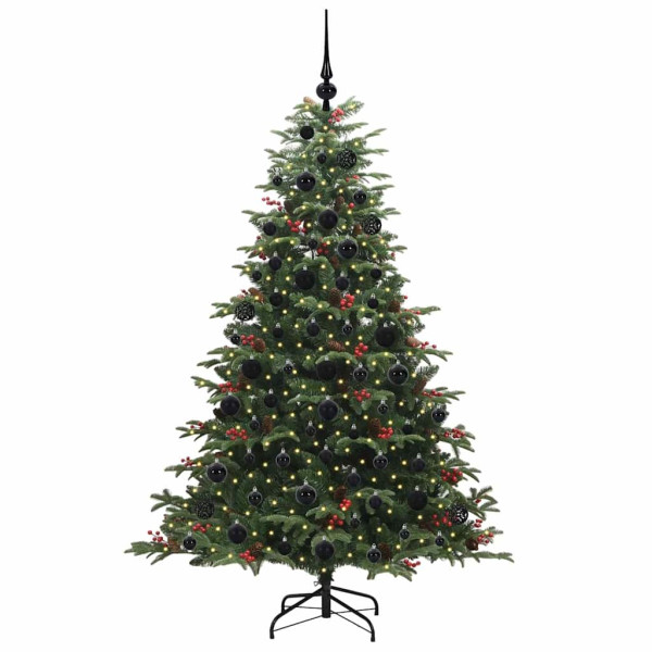 Árbol de Navidad artificial Verde 180 cm PVC. Metal y Plástico M 3