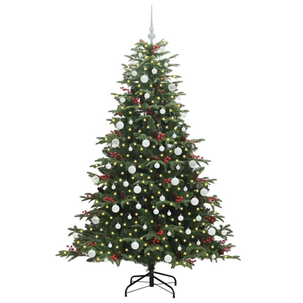 Árbol de Navidad artificial Verde 180 cm PVC. Metal y Plástico M 3