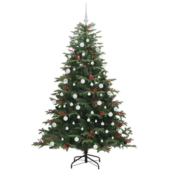 Árbol de Navidad artificial Verde 180 cm PVC. Metal y Plástico M 4
