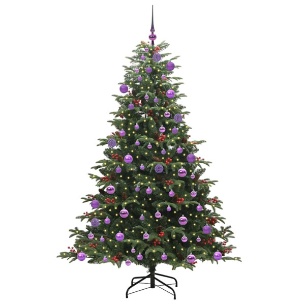 Árbol de Navidad artificial Verde 180 cm PVC. Metal y Plástico M 3
