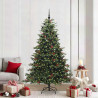 Árbol de Navidad artificial Verde 210 cm PVC. Metal y Plástico 1