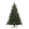Árbol de Navidad artificial Verde 210 cm PVC. Metal y Plástico 4