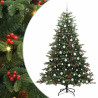 Árbol de Navidad artificial Verde 210 cm PVC. Metal y Plástico 2