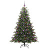 Árbol de Navidad artificial Verde 210 cm PVC. Metal y Plástico 3
