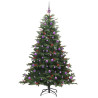 Árbol de Navidad artificial Verde 210 cm PVC. Metal y Plástico 4