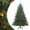 Árbol de Navidad artificial Verde 210 cm PVC. Metal y Plástico 2