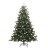 Árbol de Navidad artificial Verde 240 cm PVC. Metal y Plástico 4