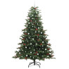 Árbol de Navidad artificial Verde 240 cm PVC. Metal y Plástico 4