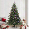 Árbol de Navidad artificial Verde 240 cm PVC. Metal y Plástico 1