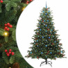 Árbol de Navidad artificial Verde 240 cm PVC. Metal y Plástico 2