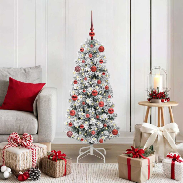 Árbol de Navidad artificial con ramas articuladas 120 cm D