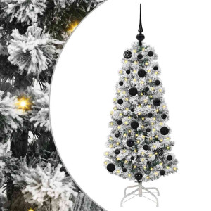 Árbol de Navidad artificial con ramas articuladas 120 cm H