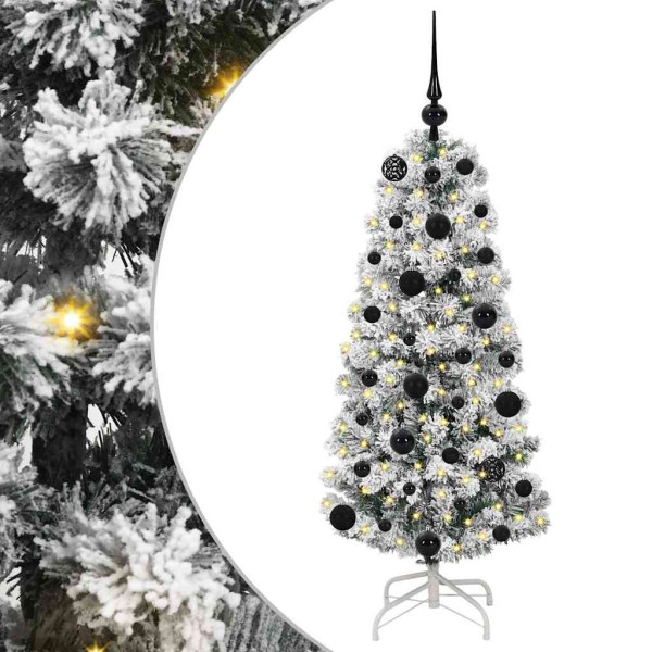 Árbol de Navidad artificial con ramas articuladas 120 cm M 2