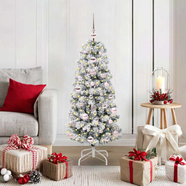 Árbol de Navidad artificial con ramas articuladas 120 cm D