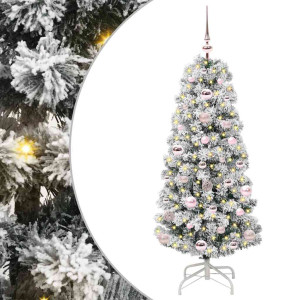 Árbol de Navidad artificial con ramas articuladas 120 cm H