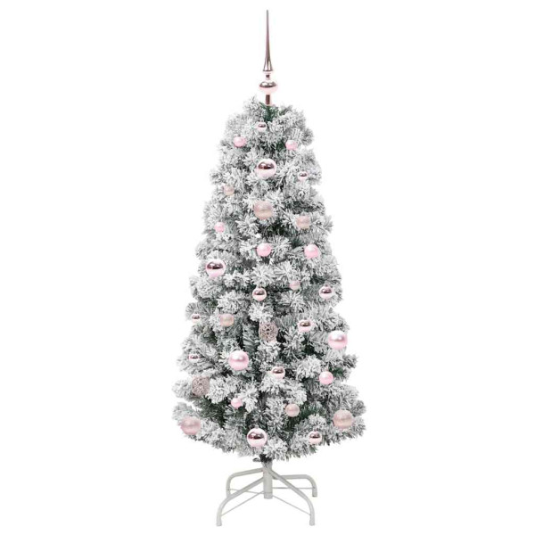 Árbol de Navidad artificial con ramas articuladas 120 cm M 4