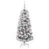 Árbol de Navidad artificial con ramas articuladas 120 cm 4