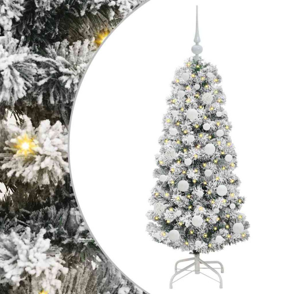 Árbol de Navidad artificial con ramas articuladas 120 cm M 2