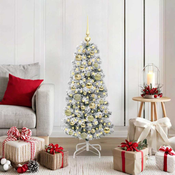 Árbol de Navidad artificial con ramas articuladas 120 cm D